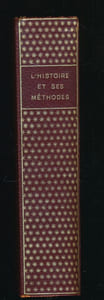 L'histoire et ses méthodes