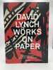 Works on paper. LYNCH David 