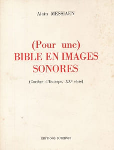 Pour une Bible en images sonortes. Cortège, d'Euterpe (XXe série)