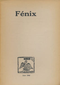 Fénix. Revue littéraire et artistique semestrielle. N°2