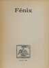 Fénix. Revue littéraire et artistique semestrielle. N°3. FENIX ] Odette de MARQUEZ - Frédéric Jacques TEMPLE