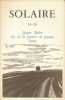 Solaire. 14 - 15. Jürgen Becker. Fin de la peinture de paysage. Poèmes. SOLAIRE ] DAILLIE René 