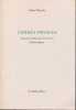 Ultimes paysages. Edition bilingue. PUSTERLA Fabio