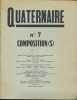 Quaternaire. N°7.Composition (s). POELS Jeanpyer