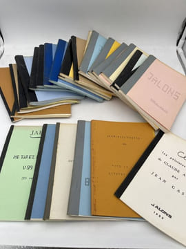 Jalons. Cahier de poésie. 26 numéros . MESTAS Jean-Paul ] 