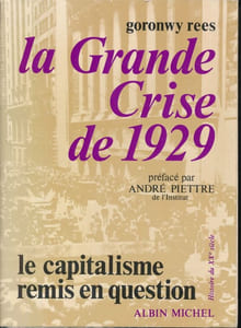 La grande crise de 1929. Le capitalisme remis en question