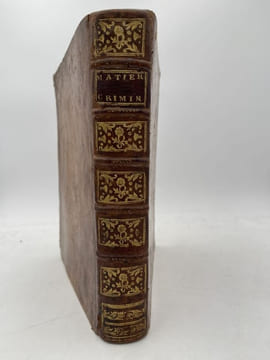 Traité des matières criminelles, suivant l'ordonnance du mois d'Août 1670. ROUSSEAUD de la COMBE Guy du