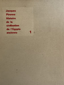 Histoire de la civilisation de l'Egypte ancienne