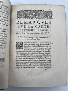 Les commentaires de César (traduction du Sieur Perrot d'Ablancourt)