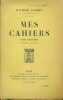 Mes cahiers. Tome 5. 1906 - 1907. BARRES Maurice 