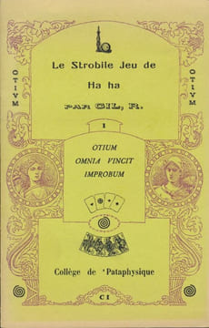 Le strobile jeu de Ha Ha . GIL R