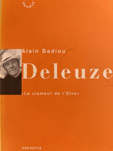 Deleuze. "La clameur de l'Etre"