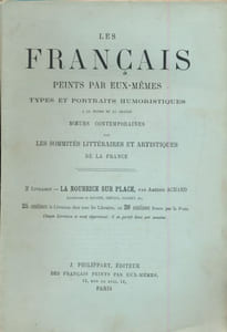 Les Français peints par eux memes. Types et portraits humoristiques à la plume et au crayon. Moeurs contemporaines par les sommités littéraires et artistiques de la France. 3ème livraison. La nourrice sur place