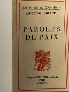 Paroles de paix