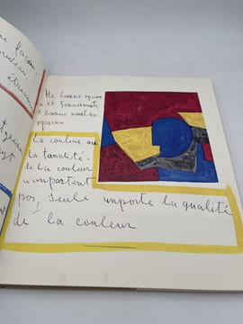 Cahier Serge Poliakoff.. POLIAKOFF Serge