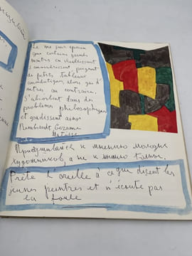 Cahier Serge Poliakoff.. POLIAKOFF Serge