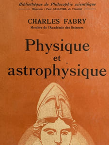 Physique et Astrophysique