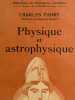 Physique et Astrophysique. FABRY Charles