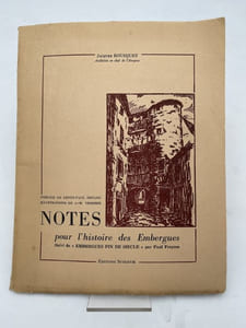 Notes pour l'histoire des Embergues suivi de "Embergues fin de siècle", par Paul Fraysse