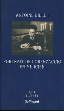 Portrait de Lorenzaccio en milicien. BILLOT Antoine 