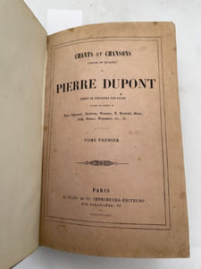 Chants et chansons. Poésie et musique. Complet 4 volumes