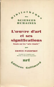 L'oeuvre d'art et ses significations. Essais sur les "arts visuels"