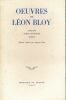 Oeuvres de Léon Bloy. Tome XV. Inédits. Bibliographie. Index . BLOY Léon 