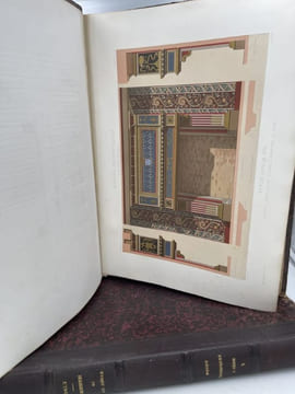 Motifs historiques d'architecture et de sculpture d'ornement. Décorations intérieures empruntées à des édifices français du commencement de la ...