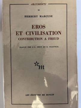 Eros et civilisation. Contribution à Freud . MARCUSE Herbert