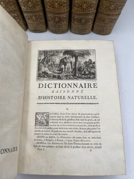 Dictionnaire raisonné universel d'histoire naturelle ; Contenant l'histoire des animaux, des végétaux et des minéraux, et celle des corps célestes, ...