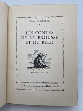 Les contes de la brousse et du bled. CLERISSE Henry