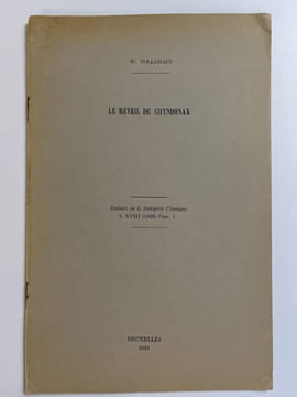 Le réveil de Chyndonax. VOLLGRAFF W.