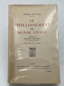 Le vieillissement du monde vivant