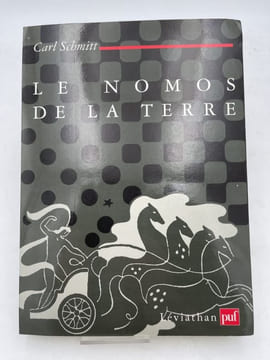 Le nomos de la terre . SCHMITT Carl