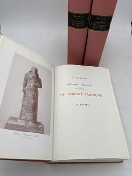 Histoire ancienne des peuples de l'Orient classique. Complet 3 volumes. MASPERO G