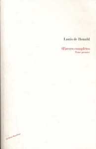 Oeuvres complètes. Tome premier