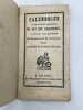 En un seul lot : collection de 44 calendriers à l'usage des habitants du département de l'Aveyron. 1804-1887. AVEYRON - CALENDRIER