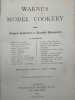 Warne's Model Cookery With Complete Instructions In Household Management. JEWRY Mary 