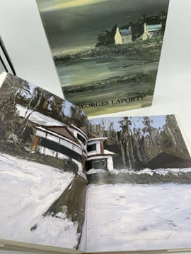 Georges Laporte. Un demi-siècle de peinture. Un univers de pulsion. 2 volumes. LAPORTE Georges ] 