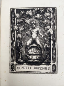 Les enseignes de Paris gravées à l'eau-forte