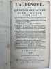 L'Agronome. Dictionnaire portatif du cultivateur, contenant Toutes les Connoissances nécessaires pour gouverner les Biens de Campagne, & les faire ...