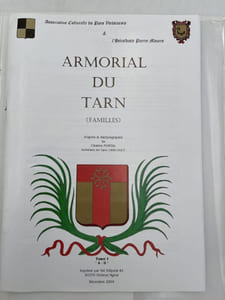 Armorial du Tarn (Familles). 3 volumes complet