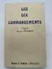 Les dix commandements. GRINBERG Maurice ]