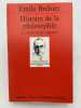 Histoire de la philosophie. Tome II : XVIIe-XVIIIe siècles. BREHIER Emile