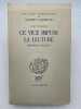 Ce vice impuni la lecture. Domaine anglais. LARBAUD Valery 