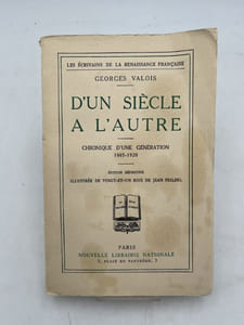 D'un siècle à l'autre