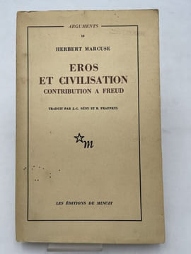 Eros et civilisation. Contribution à Freud . MARCUSE Herbert