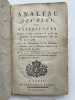 Analyse des blés et Expériences Propres à faire connoitre la qualité du Froment, & principalement celle du son de ce grain. SAGE Balthazar-Georges 