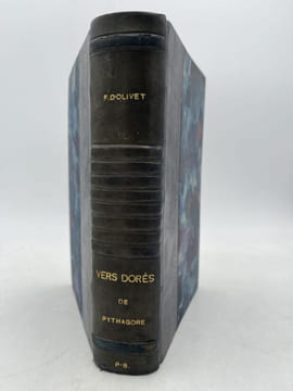 Les vers dorés de Pythagore expliqués. FABRE D'OLIVET