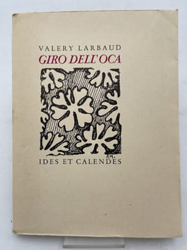 Giro dell'oca. LARBAUD Valery 